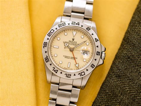 rolex explorer ii cream dial